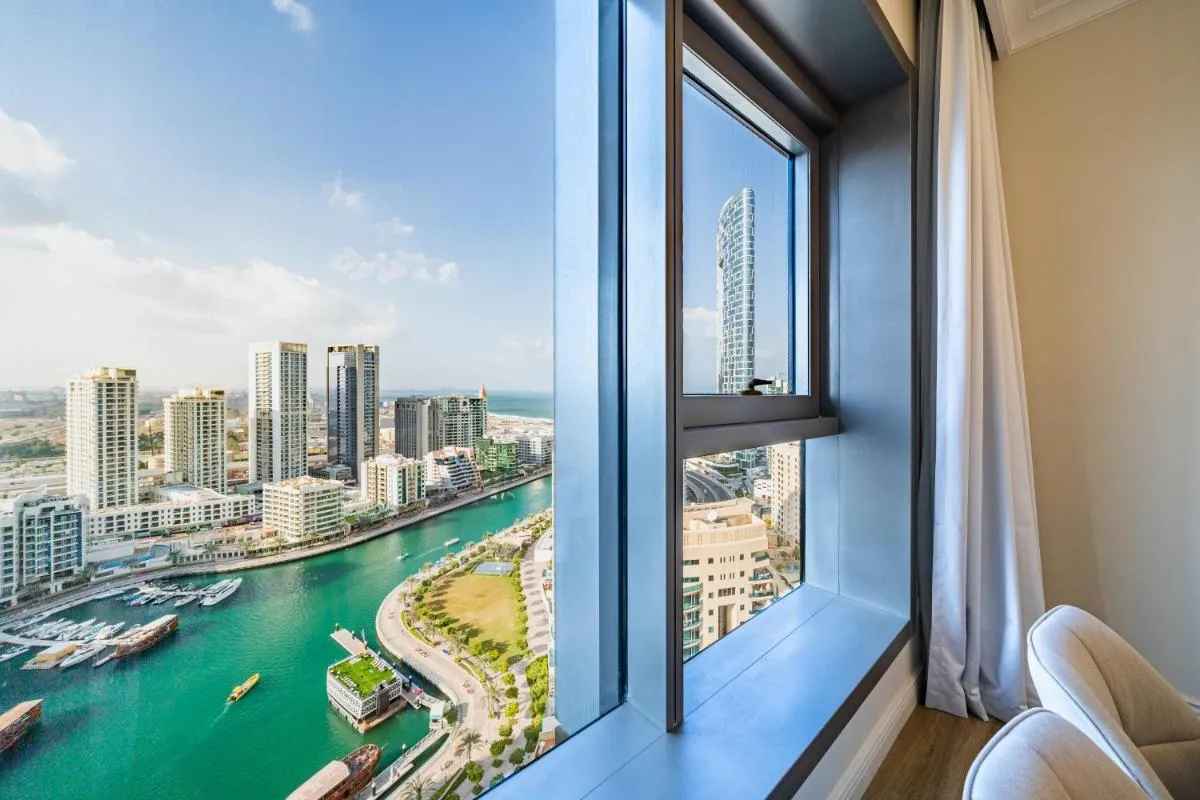 Walk to JBR Beach – Luxe 3BR with Marina & Sea Views - 2