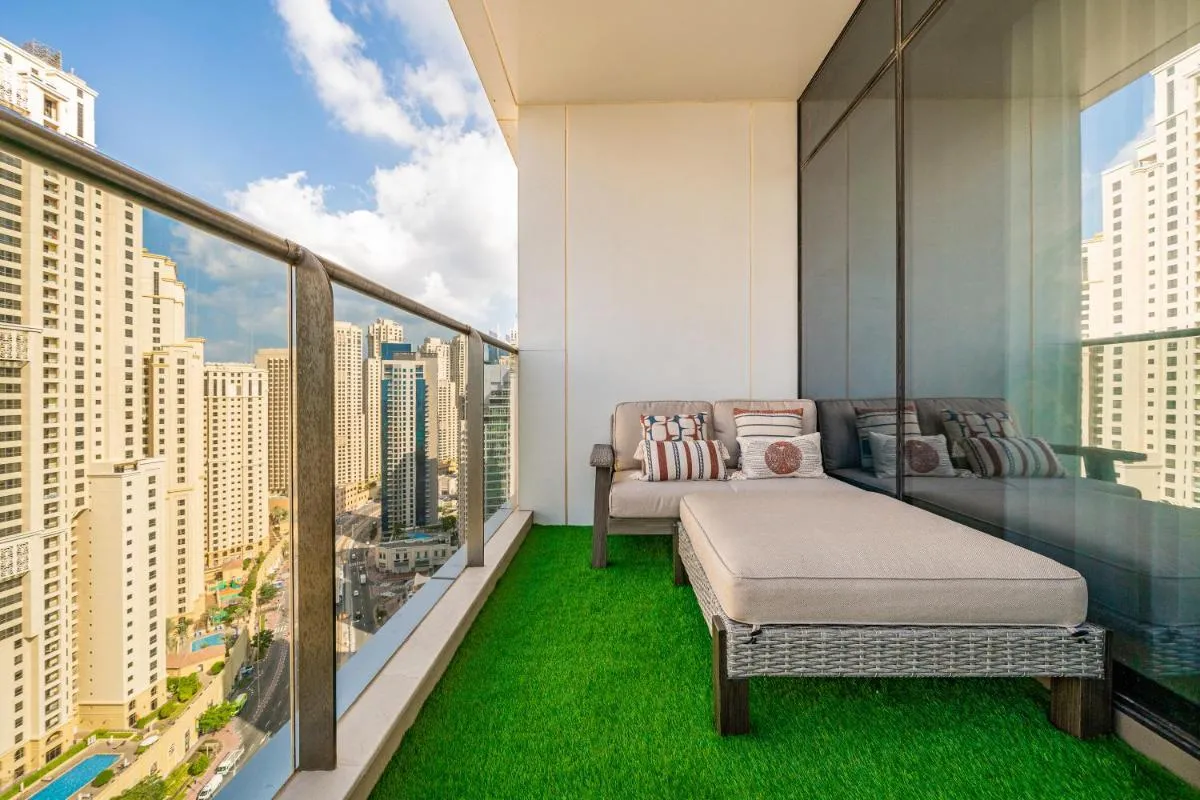 Walk to JBR Beach – Luxe 3BR with Marina & Sea Views - 3