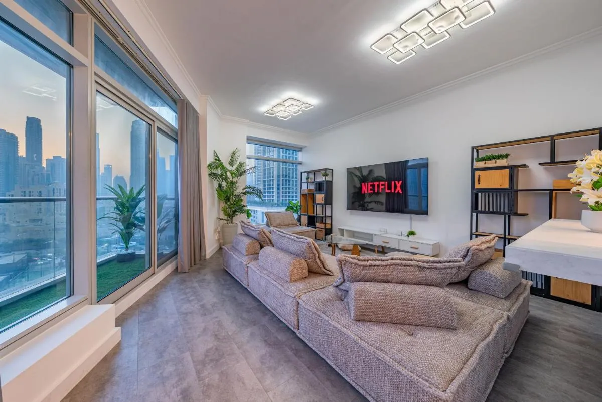 & Burj Luxury Living 2bhk Direct Burj Khalifa View - 2