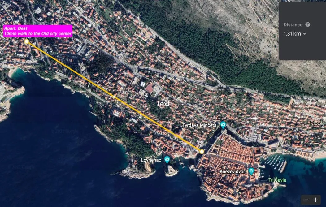 Image 1 of Spacious 4 Bedroom Dubrovnik Apartment