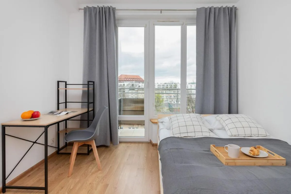 Image 1 of Apartment in Gdańsk Center with Two Desks, Balcony and Separate Kitchen by Renters