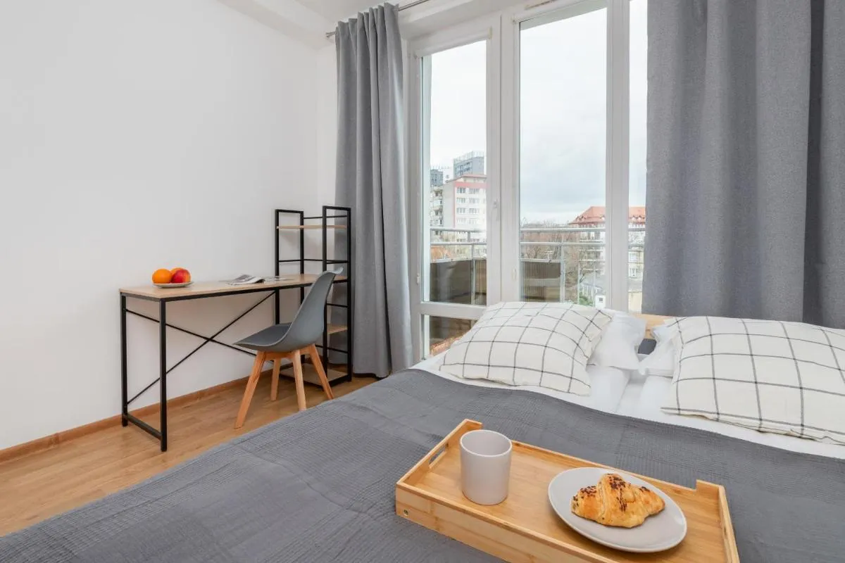 Image 3 of Apartment in Gdańsk Center with Two Desks, Balcony and Separate Kitchen by Renters