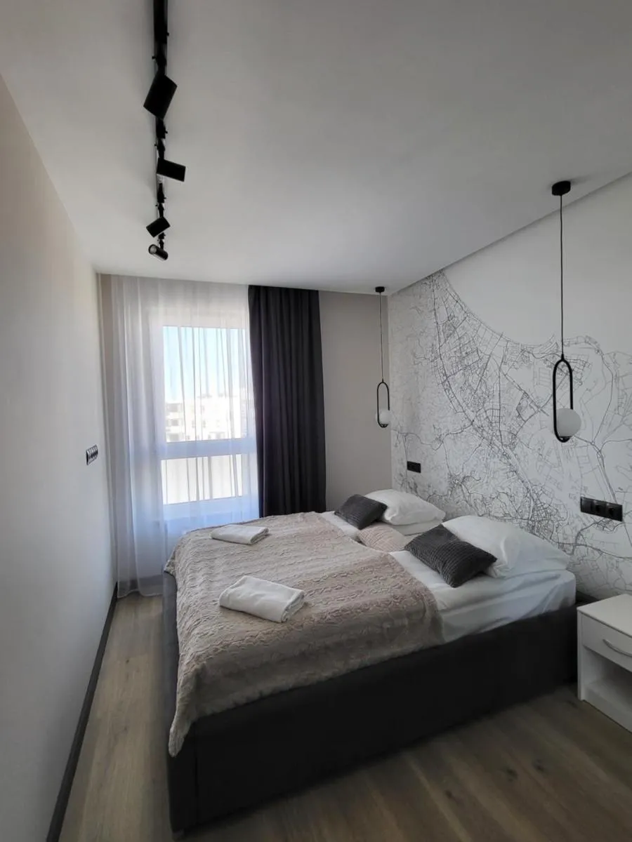 Image 2 of Apartment with Two Bedrooms, Balcony, Parking and Access to Sauna in Gdańsk by Renters