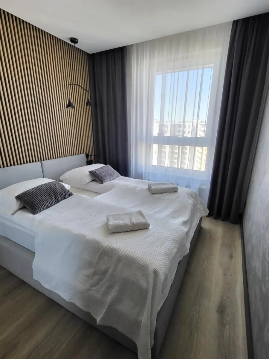 Image 1 of Apartment with Two Bedrooms, Balcony, Parking and Access to Sauna in Gdańsk by Renters