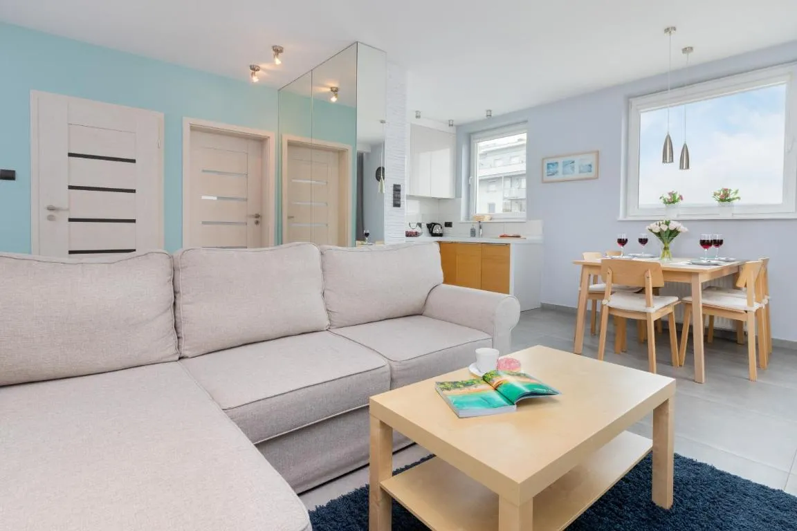 Image of City View Apartment Trzy Żagle with Balcony by Renters