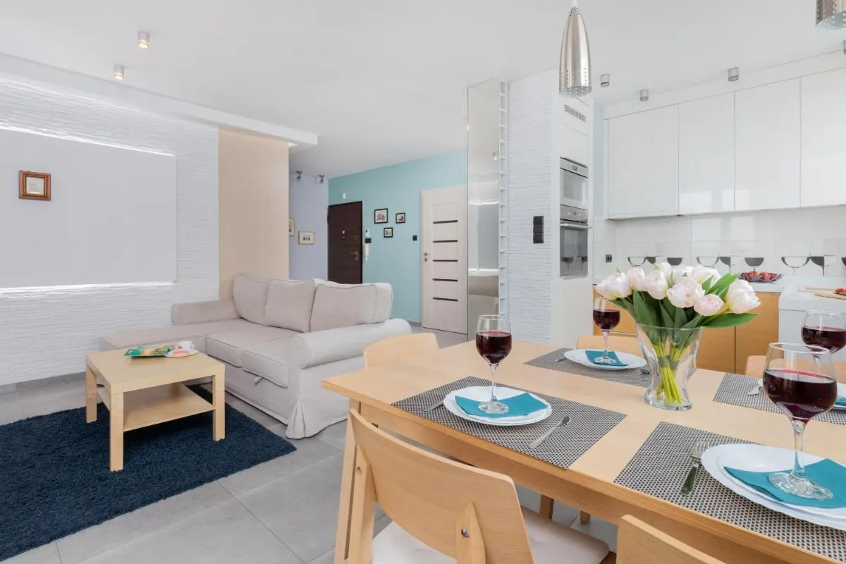 Image 2 of City View Apartment Trzy Żagle with Balcony by Renters