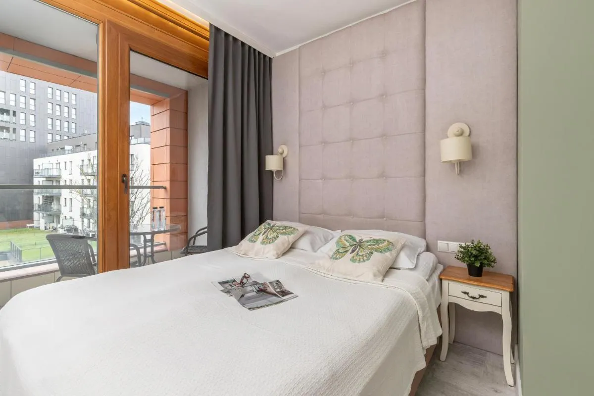 Image 1 of Modern Apartment in Gdańsk Center Near the River with Parking by Renters