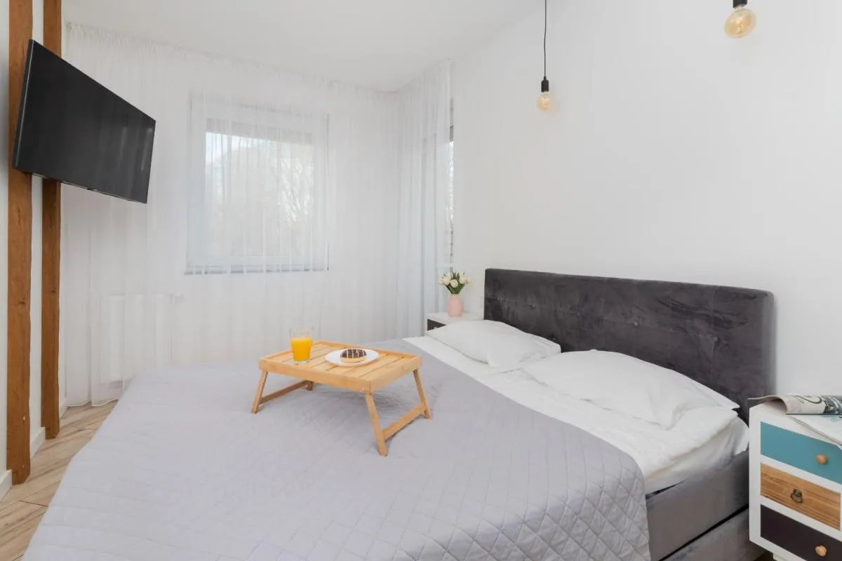 Image 2 of Old Town Aesthetic Deep Blue Apartments in Gdańsk by Renters