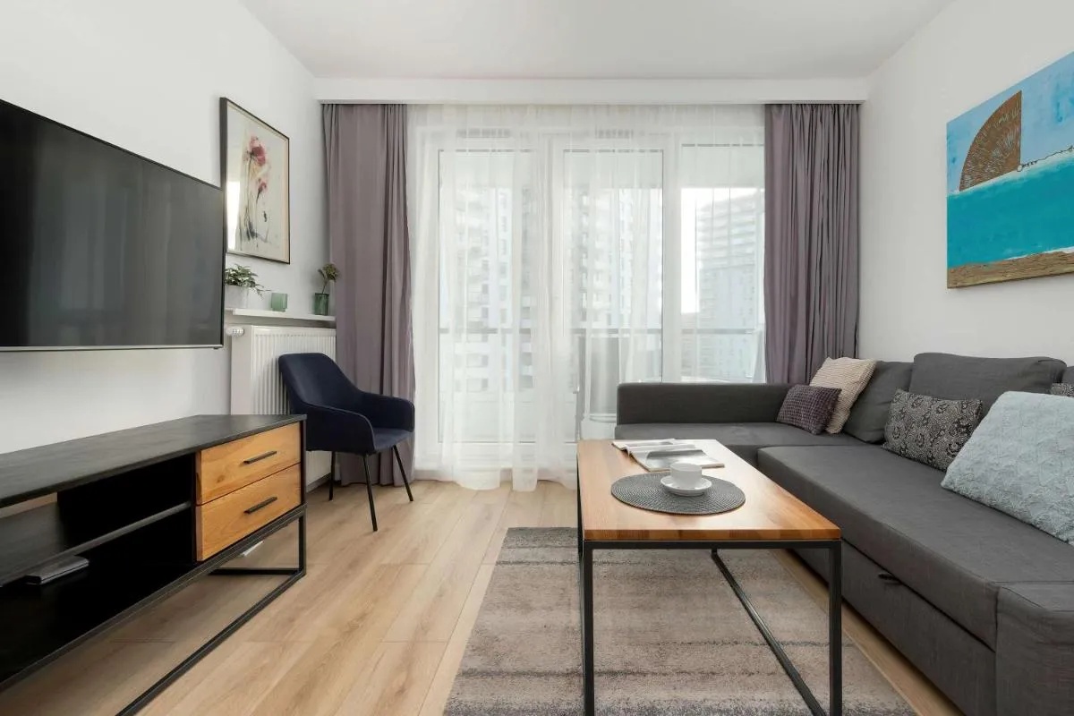 Image 4 of Bright Apartment Obrońców Wybrzeża with Parking by Noclegi Renters