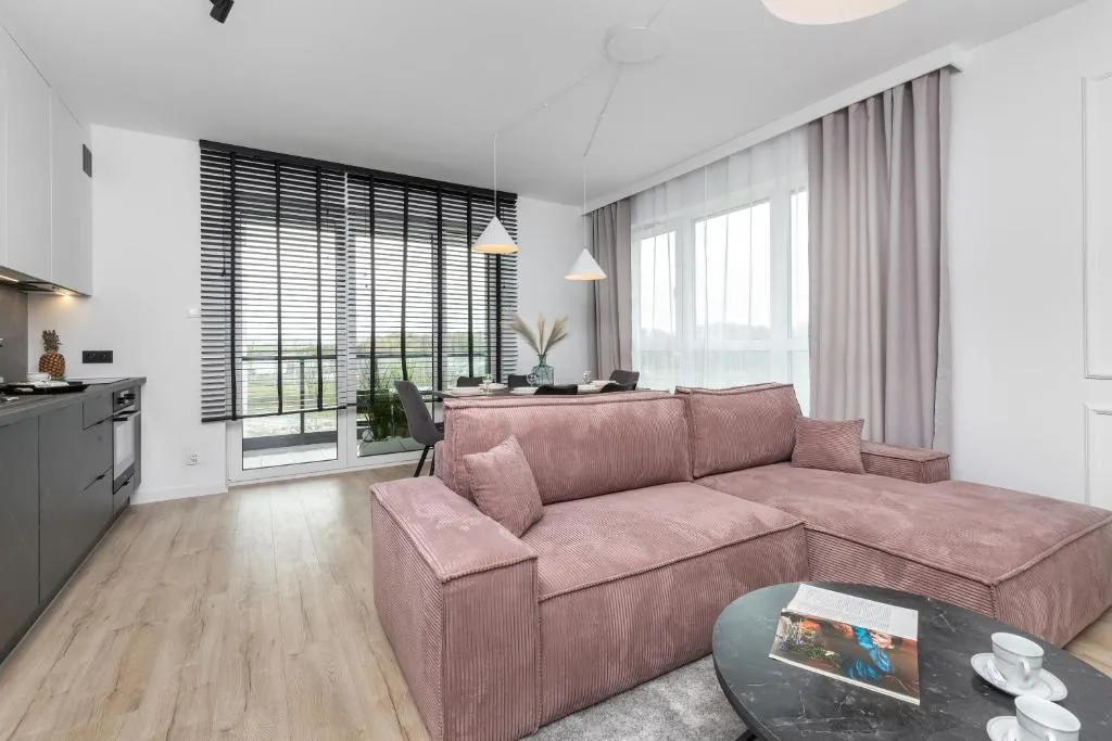 Image of Bright & Modern Apartment with Parking near Arena Gdansk by Noclegi Renters