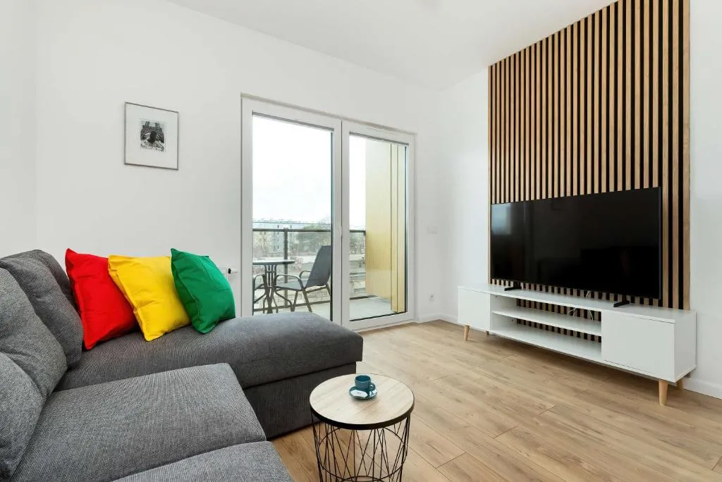 Image of Family Apartment with Parking near Brzeźno Beach by Noclegi Renters