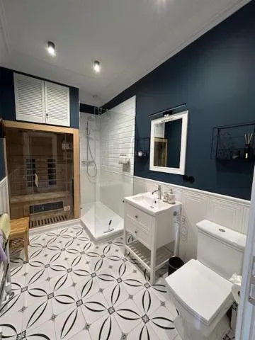 Image 2 of Holiday Apartment Gdansk Stocznia, Shipyard with a Sauna