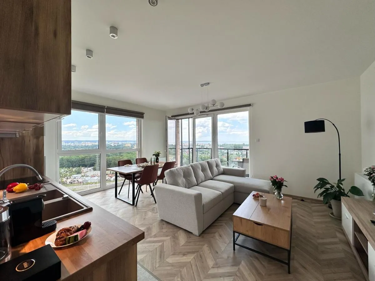 Image 5 of Maya’s Flats & Resorts 101 SEA VIEW – 3 pokojowy apartament z widokiem na morze na Letnicy