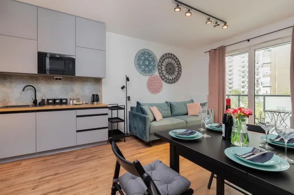 Image of Nowa Letnica Apartments with Sauna & Gym & Kids Play in Gdańsk by Noclegi Renters