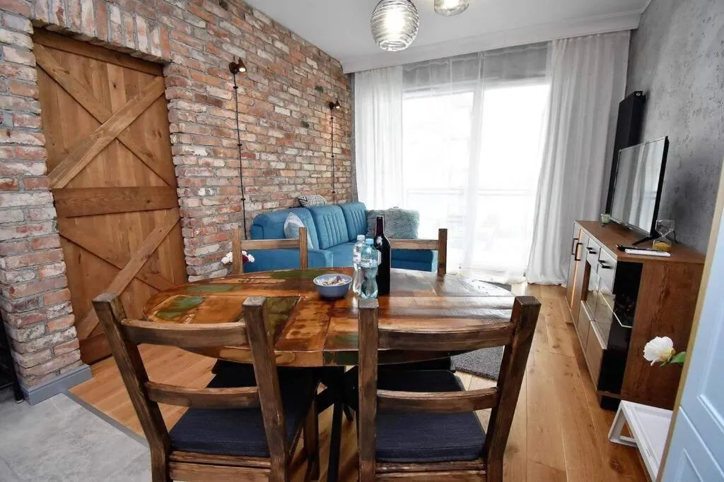 Image 4 of Apartament Blue Bastion Wałowa 23c z klimatyzacją i miejscem parkingowym w podziemnym parkingu