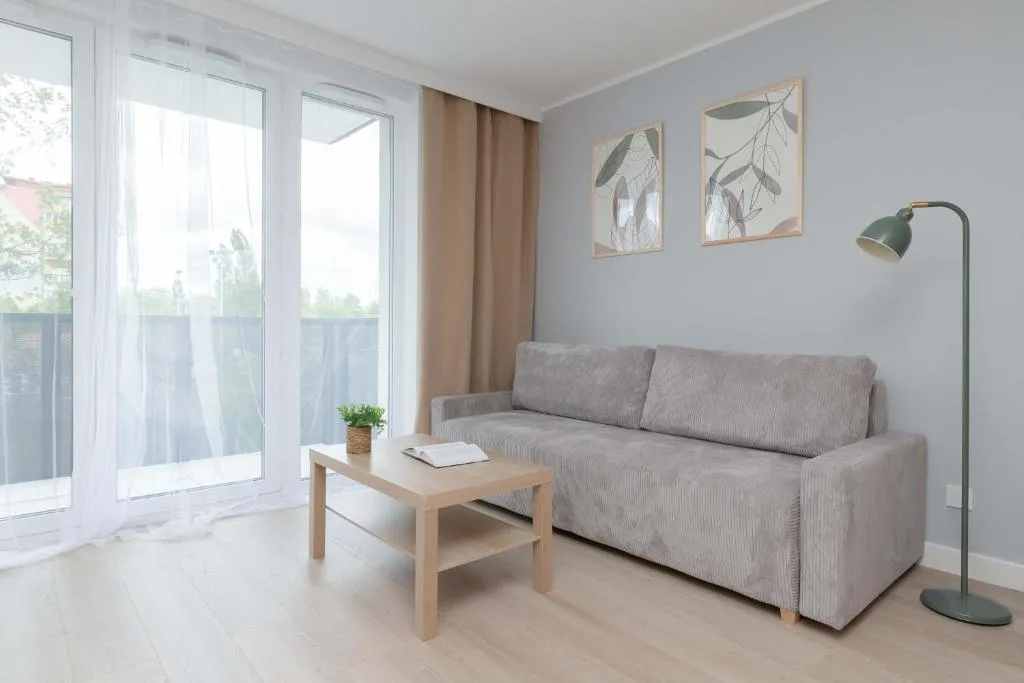 Image of Bright Studio Mostek in Gdańsk with Balcony 3city by Noclegi Renters