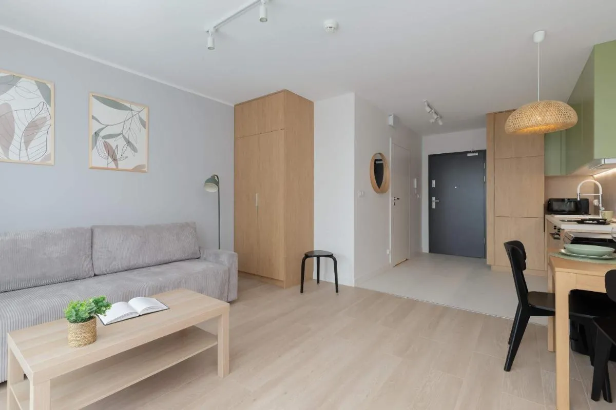 Image 5 of Bright Studio Mostek in Gdańsk with Balcony 3city by Noclegi Renters