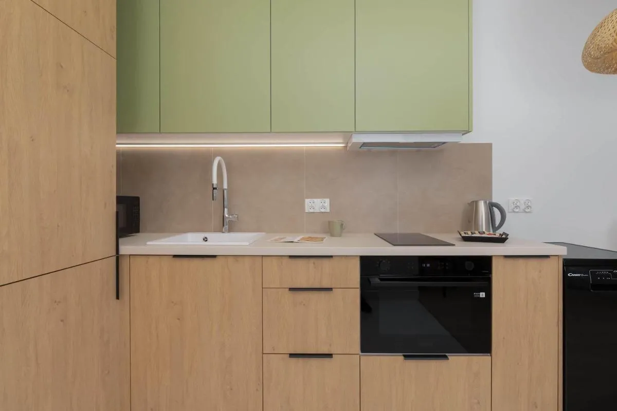 Image 1 of Bright Studio Mostek in Gdańsk with Balcony 3city by Noclegi Renters