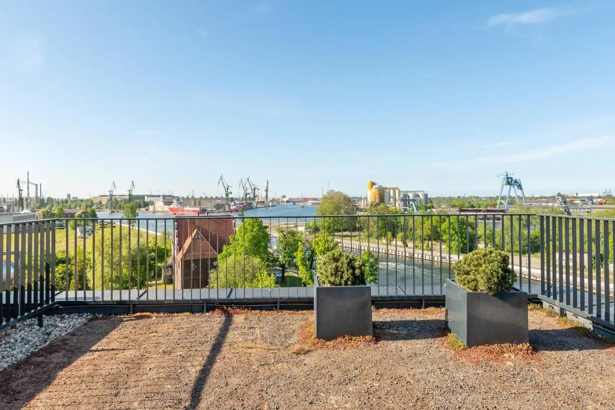 Image 1 of Chlebova – Riverside View Terrace, Free Parking, Gym & Kidsplay by Downtown Apartments