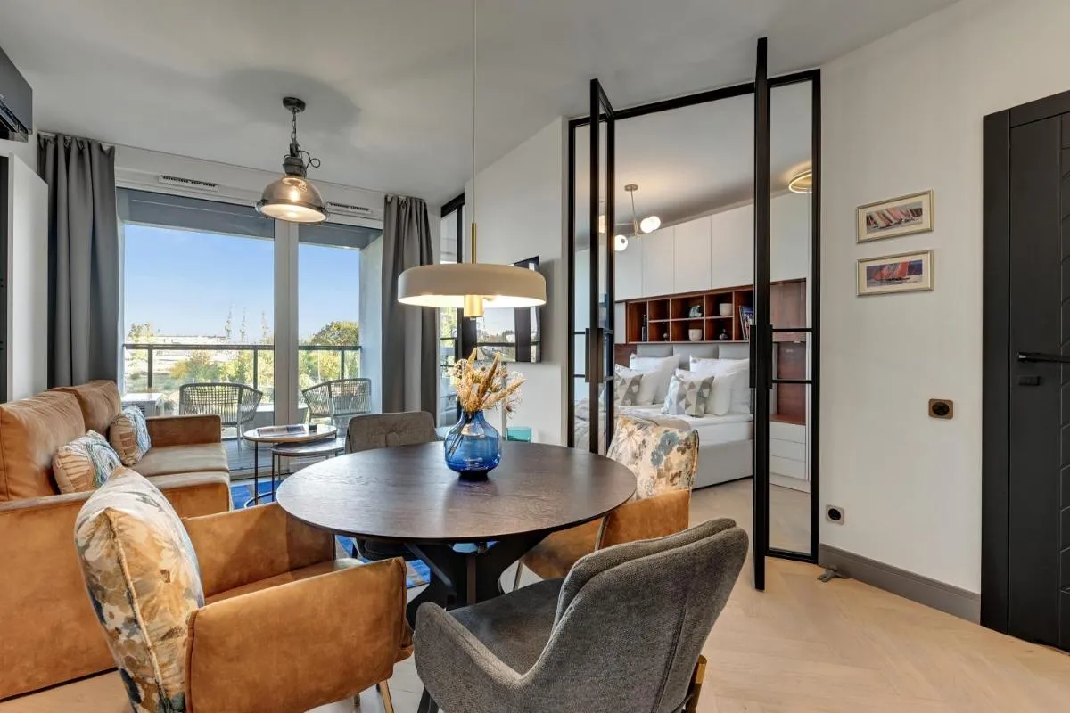 Image 5 of Chlebova – Riverside View Terrace, Free Parking, Gym & Kidsplay by Downtown Apartments