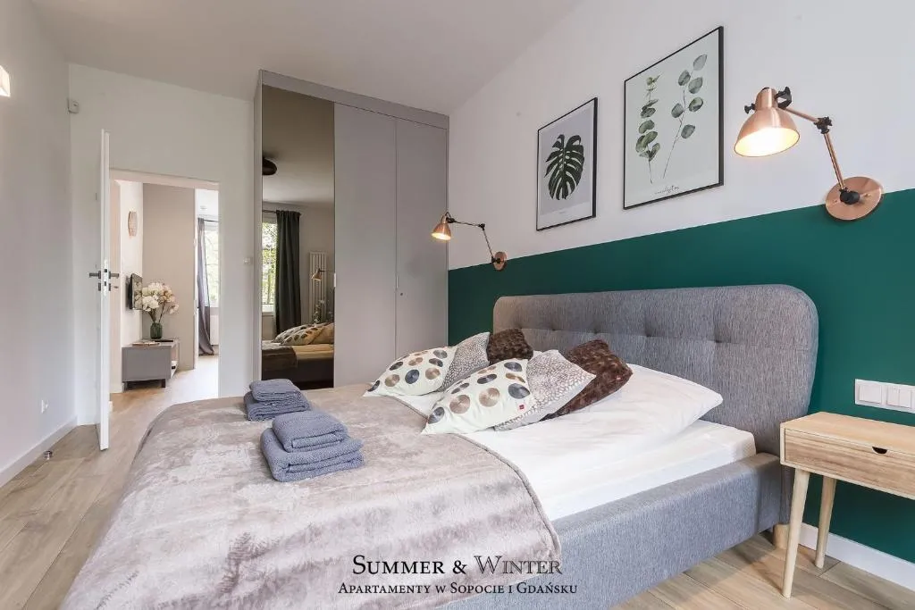 Image of Family Luxury Green Apartment 1-6, 2 sypialnie i studio, 52 m2