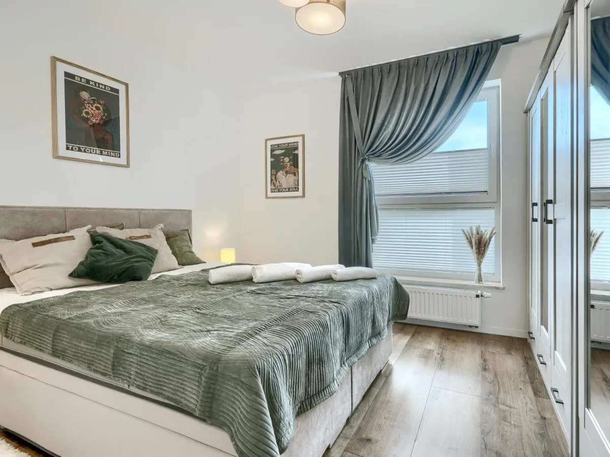 Image 1 of Gdańsk Apartment – Parking, Terrace & Garden – by Rentujemy