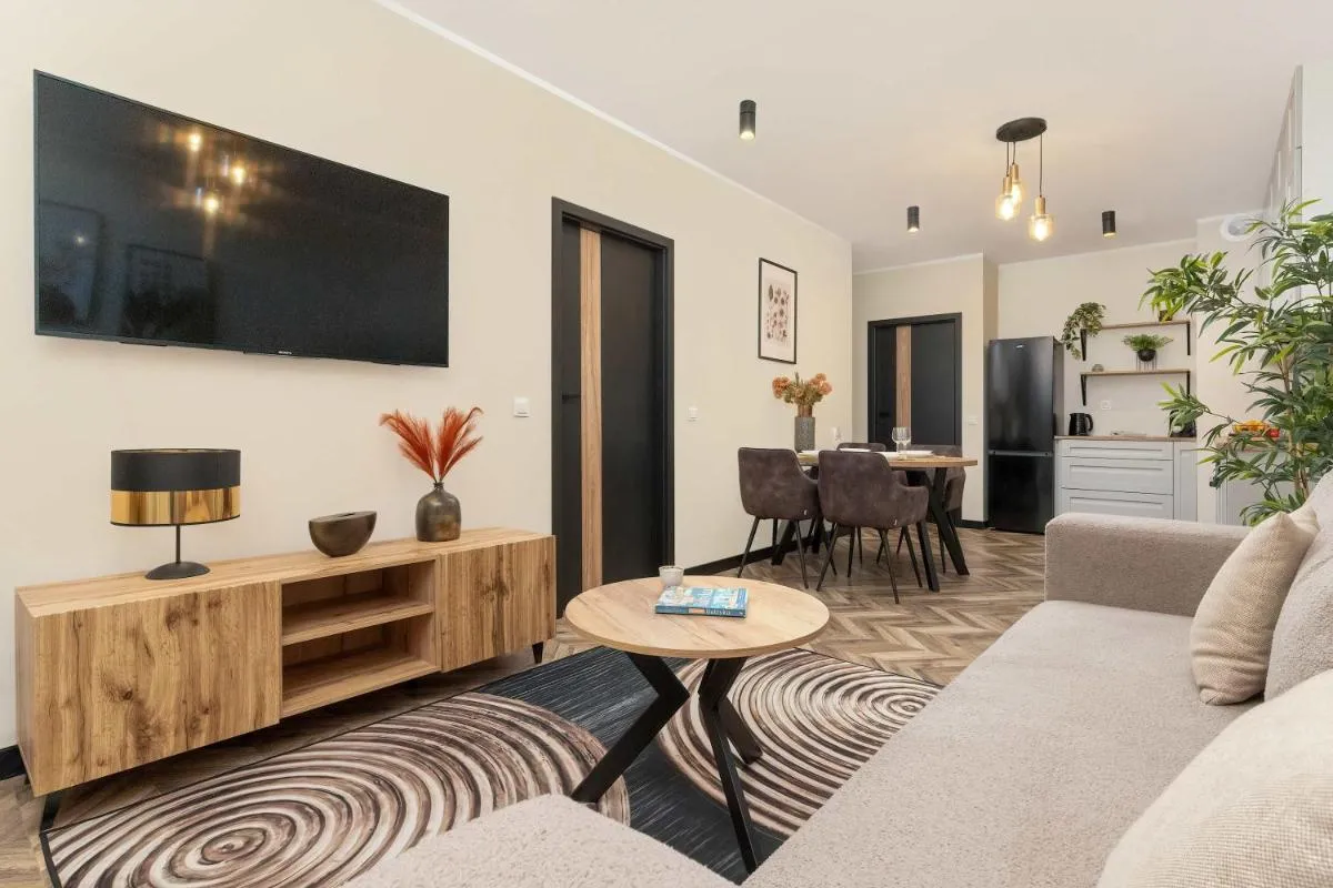 Image 3 of Jasny i Elegancki Apartament Pastelowa z Parkingiem by Noclegi Renters