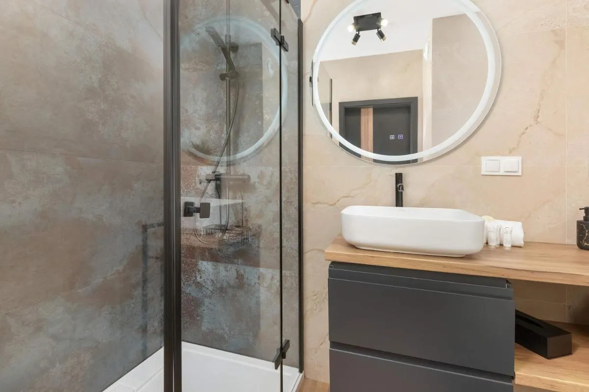 Image 4 of Jasny i Elegancki Apartament Pastelowa z Parkingiem by Noclegi Renters