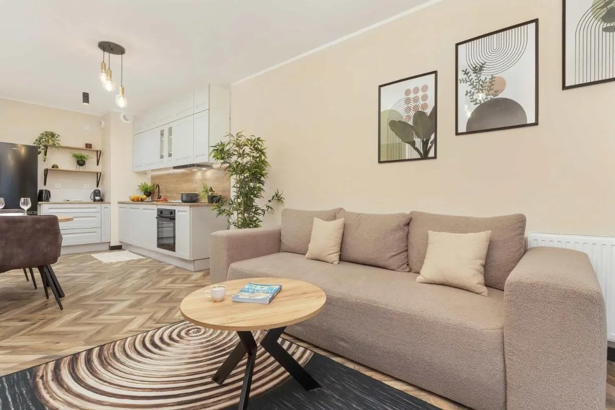 Image 6 of Jasny i Elegancki Apartament Pastelowa z Parkingiem by Noclegi Renters