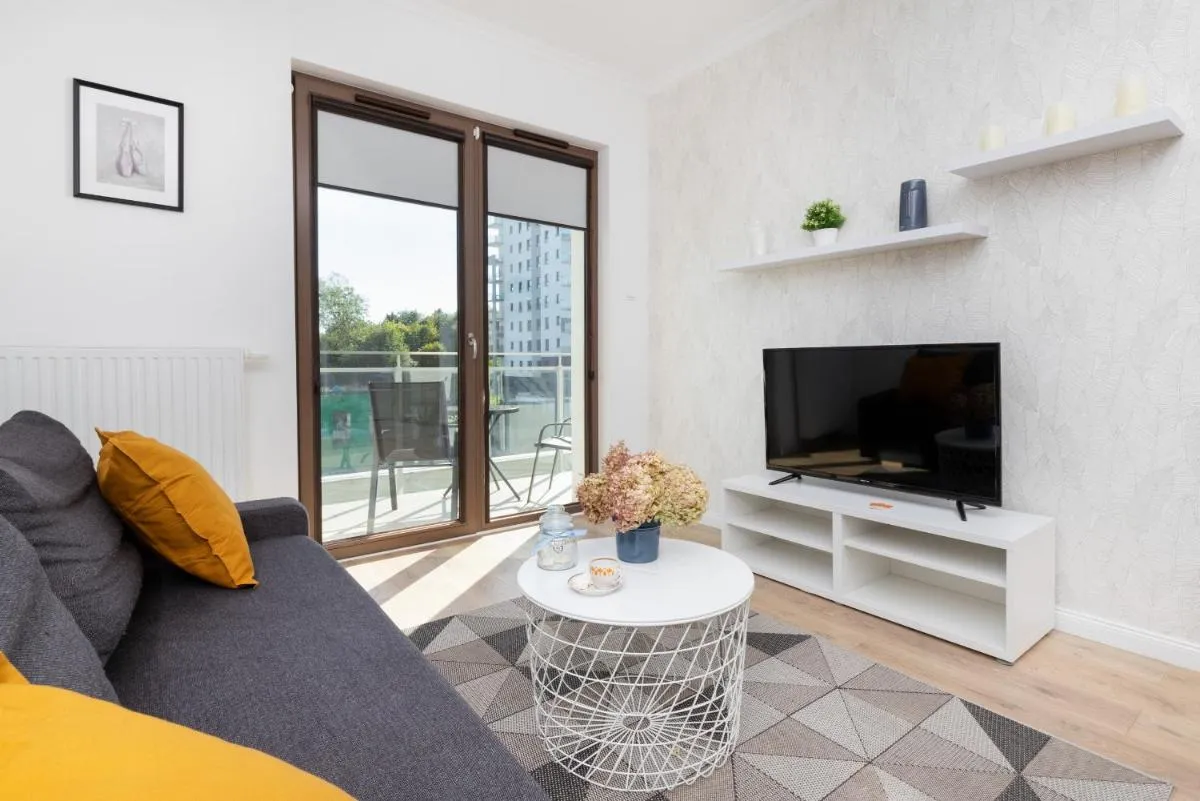 Image 1 of Modern Apartment with Balcony by Noclegi Renters