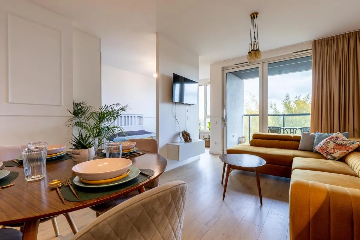 Image 4 of Nowoczesny Apartament nad Motławą Chlebova – siłownia i bawialnia GRATIS