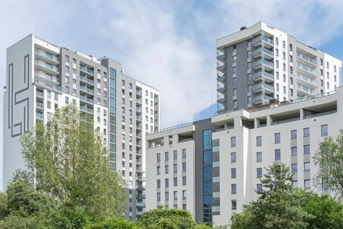 Image 5 of Panorama Baltica – Stylish 15th Floor Apartment with Rooftop Terrace near the Sea and Polsat Plus Arena Stadion Stadium Gdansk Letnica