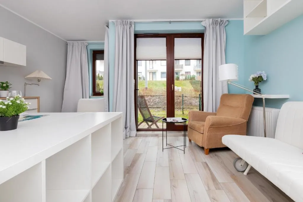 Image of Pastel Lawendowe Wzgórze Studio with Balcony and Parking by Noclegi Renters