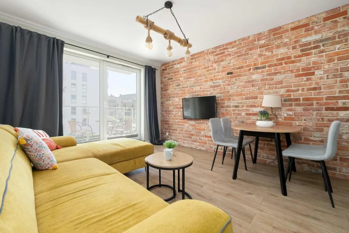 Image 5 of Stylish Apartment with Balcony & Parking Old Town Gdańsk by Noclegi Renters