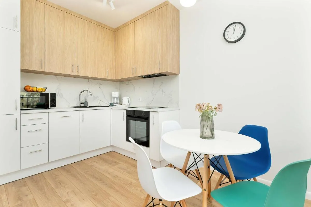 Image 2 of Stylish Apartment with Balcony near Brzeźno Beach by Noclegi Renters