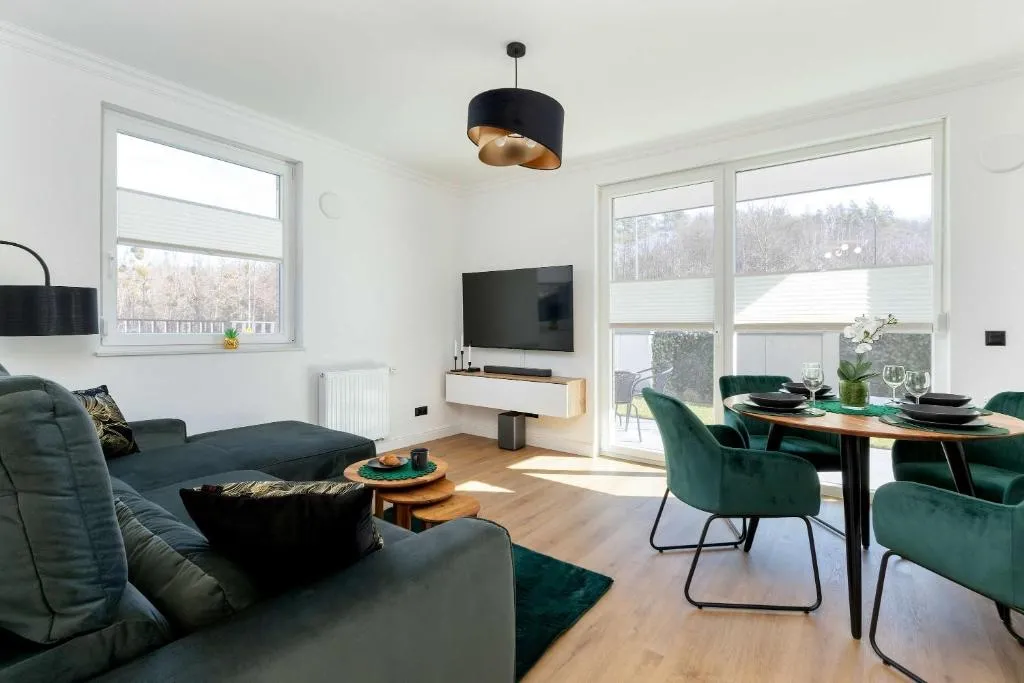 Image of Tasteful Apartment in Gdańsk with Garden by Noclegi Renters