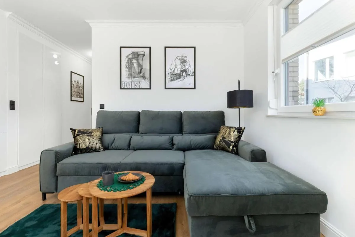 Image 3 of Tasteful Apartment in Gdańsk with Garden by Noclegi Renters