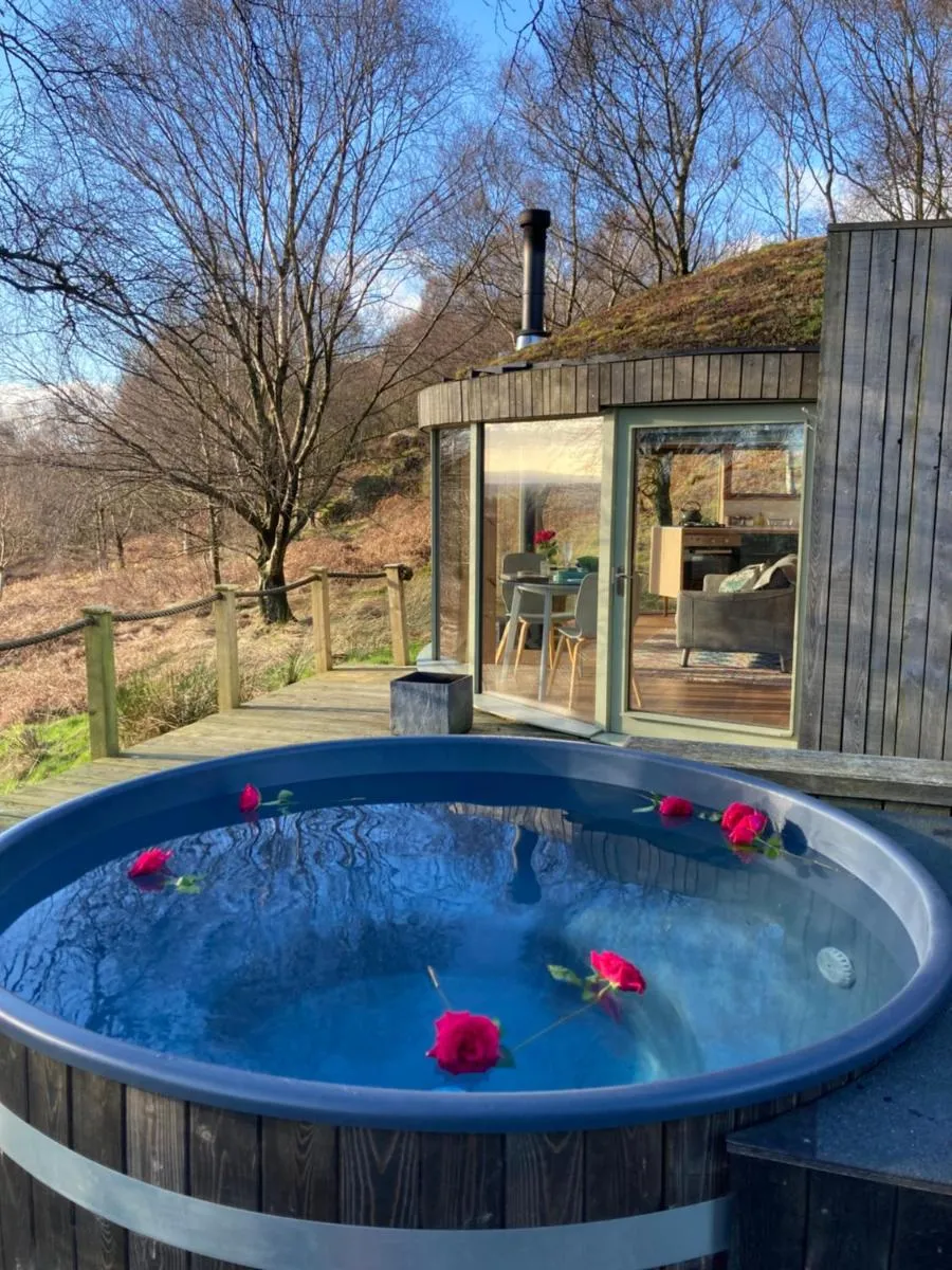 Image 6 of Craigmaddie Muir Roundhouse with Hot Tub Romantic, Luxury, Rural Stay for 2 Near Milngavie