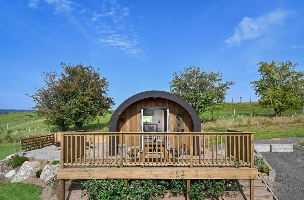 Image 2 of Luxury Glamping Pods – The Heft & The Hirsel