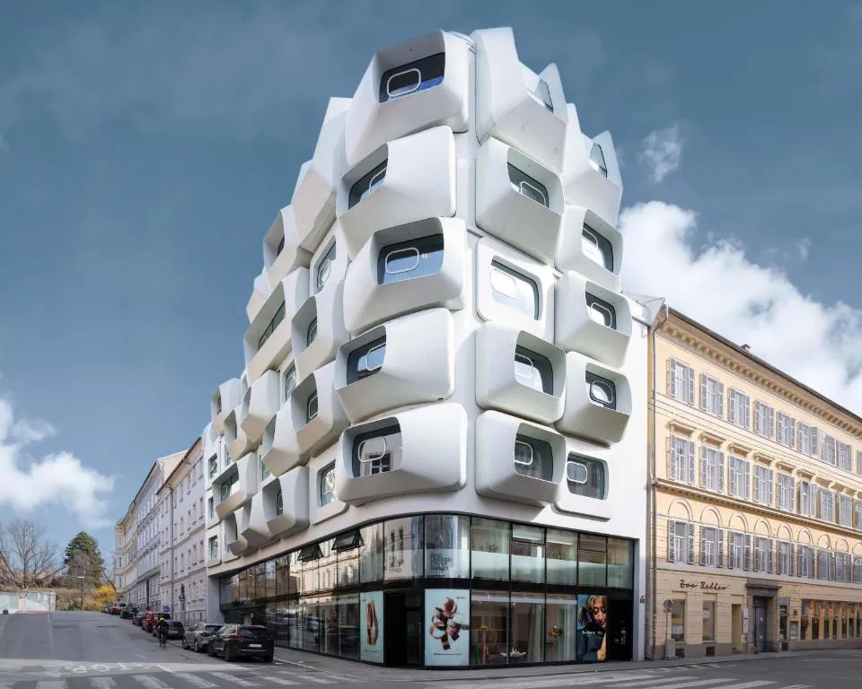 Image of limehome Graz – Argos by Zaha Hadid