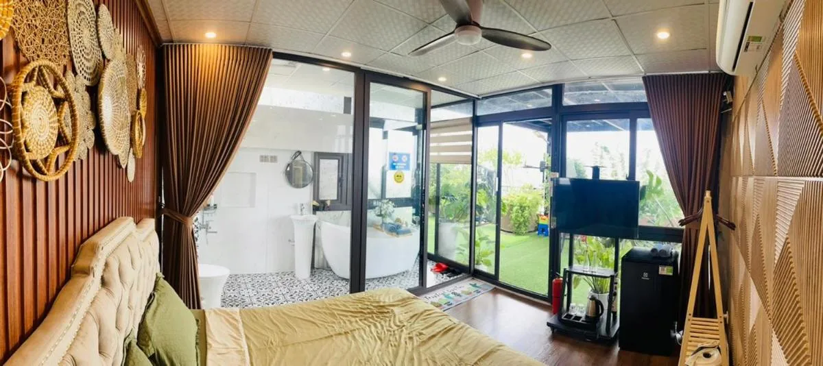 Image 2 of N&D Happy House- Studio Apartment – Phong tieu chuan khach san, bep nau va nha ve sinh trong khuon vien