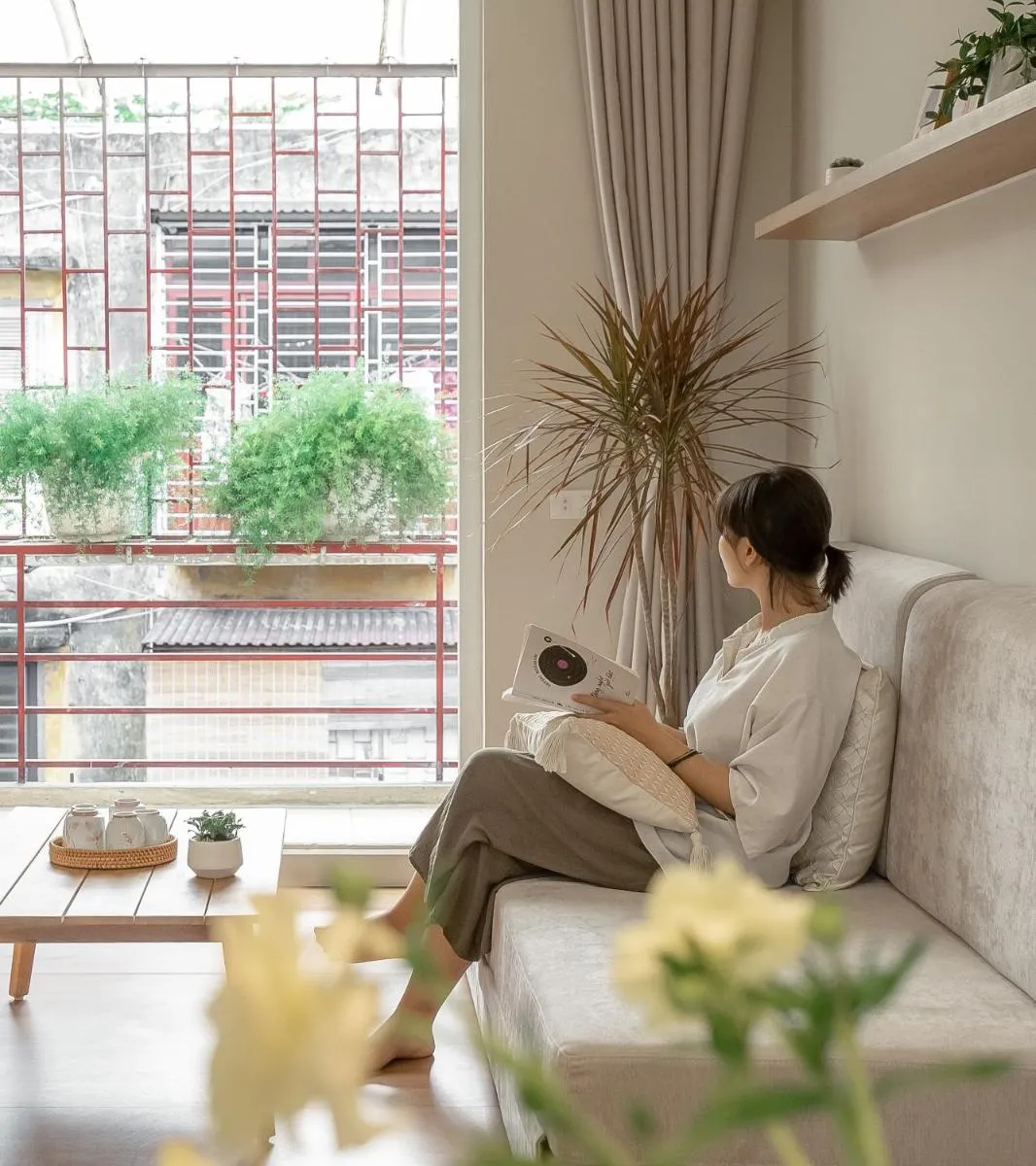 Image 3 of Ômai Homestay – Private Apartment in a historic building – OldQuarter – 3mins to SwordLake OperaHouse – 5th floor No Elevator
