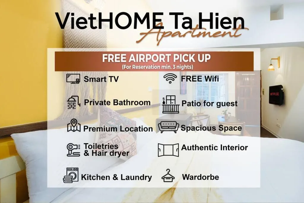 Image of Ta Hien 1-Entire Apartment – FREE Airport Pickup
