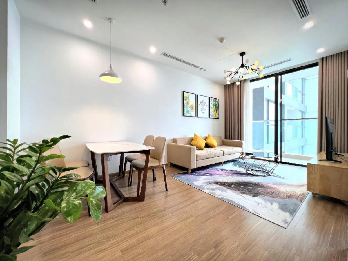Image 6 of VNRooms – Vinhomes Sky Lake Phạm Hùng 2 Phòng Ngủ View Hồ – Đối diện Keangnam