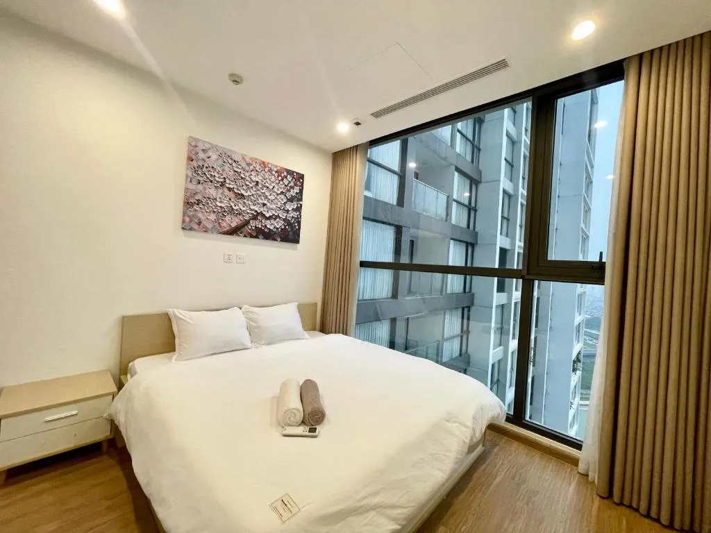Image of VNRooms – Vinhomes Sky Lake Phạm Hùng 2 Phòng Ngủ View Hồ – Đối diện Keangnam