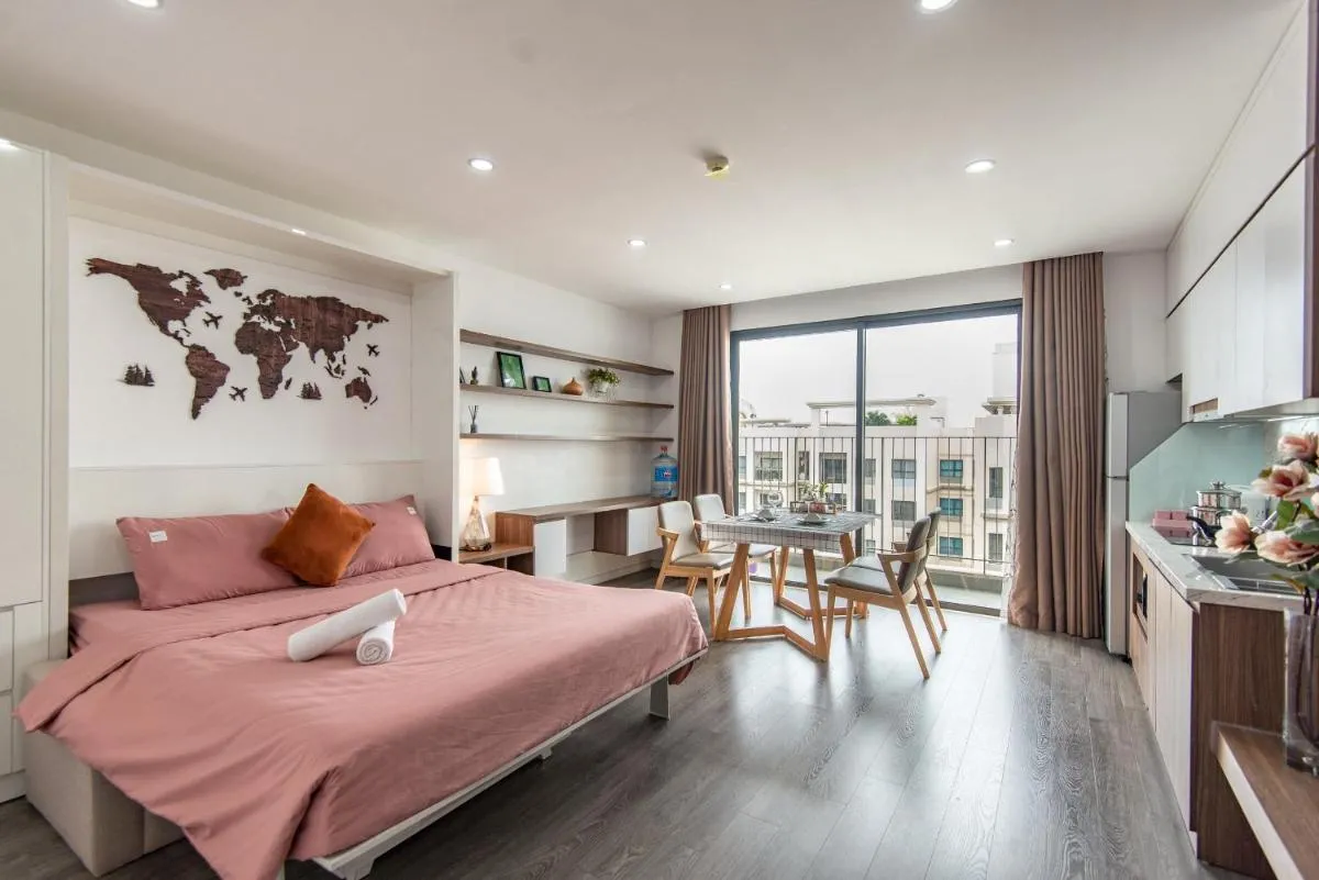 Image 1 of Vinhomes D’Capitale Studio Apartment with Sunset view