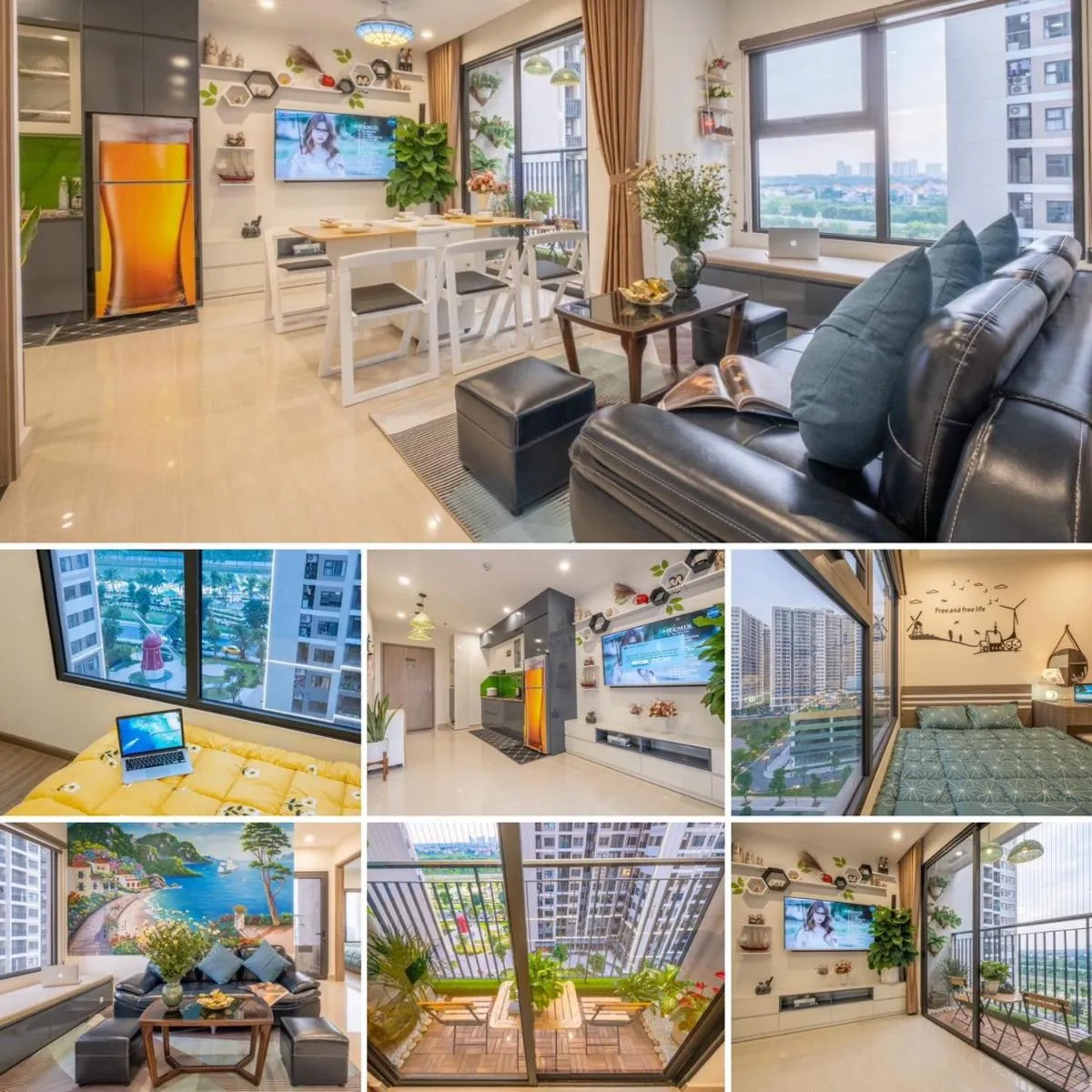 Image 4 of YoLo homestay Hệ thống căn hộ nghỉ dưỡng biển hồ vinhomes ocean park studio, 1 ngủ, 2 ngủ, 3 ngủ