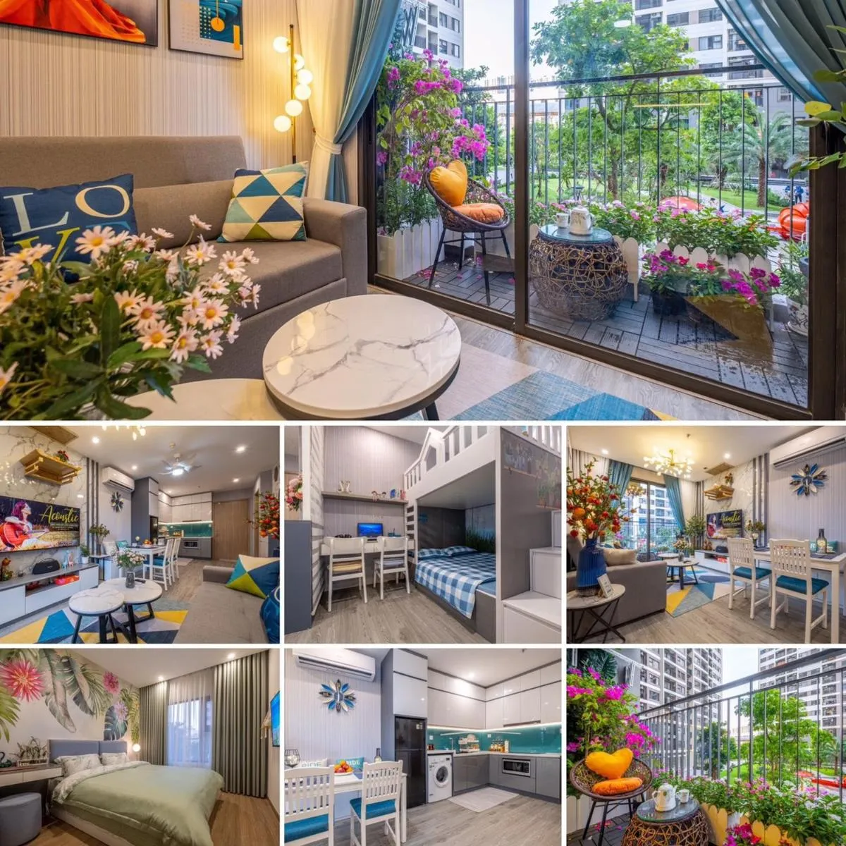 Image 3 of YoLo homestay Hệ thống căn hộ nghỉ dưỡng biển hồ vinhomes ocean park studio, 1 ngủ, 2 ngủ, 3 ngủ