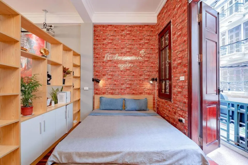 Image 4 of An House – CINE Apt – Street food, Projector, Washer, 10 mins to Hoan Kiem