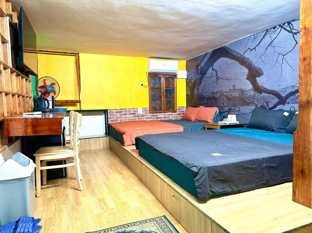 Image of Bungalow K House, 2brs, Center of Old Quarter, HoanKiem Lake